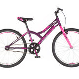 Bicikl junior 24 explorer spy 24" 13" v-brake kontra 132-155cm (xs) ljubičasti, slika 2
