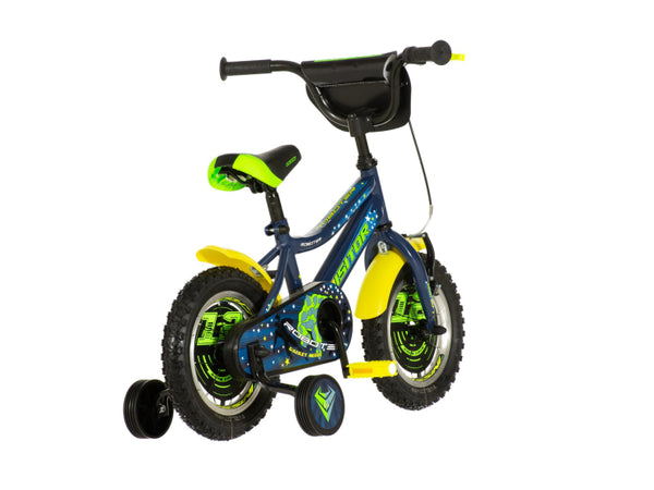 Bicikl kids visitor roboter 12" 8" v-brake  kontra 95-115cm (12") plavi perla