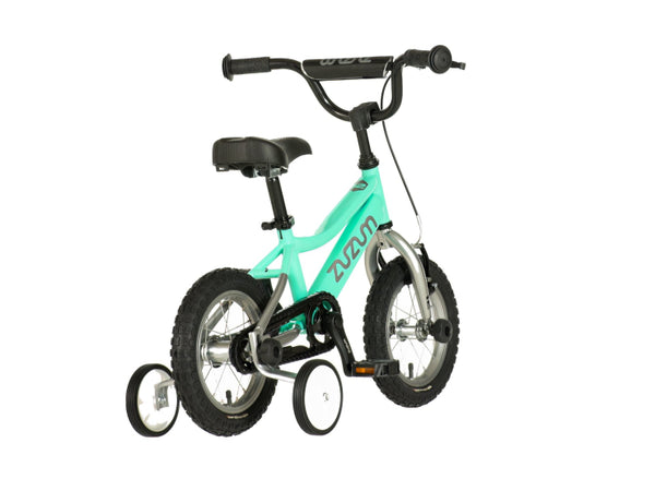 Bicikl kids zuzum 12" 10" v-brake  kontra 95-115cm (12") tirkiz uv