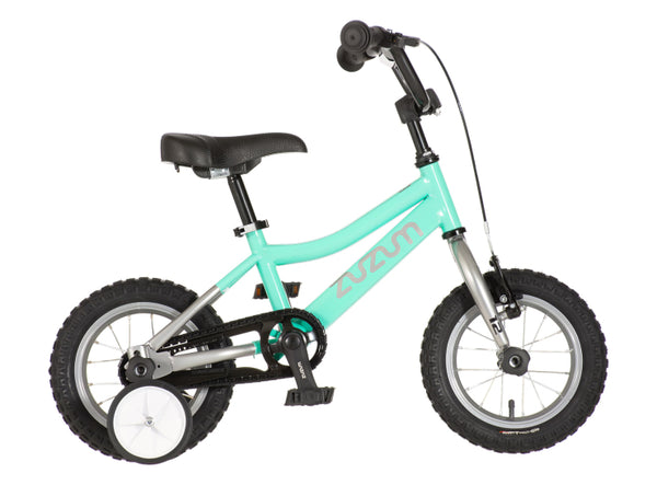 Bicikl kids zuzum 12" 10" v-brake  kontra 95-115cm (12") tirkiz uv
