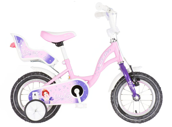 Bicikl visitor princess 12" roze