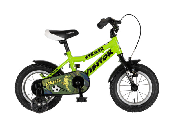 Bicikl kids visitor striker 12" 8" v-brake  kontra 95-115cm (12") zeleni neon