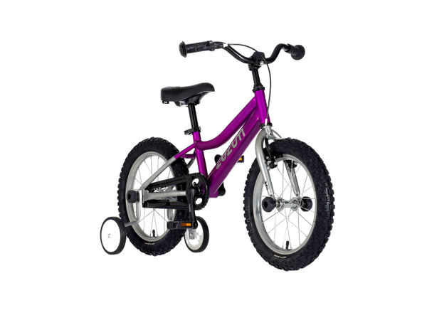 Bicikl kids zuzum 16" 9" v-brake kontra 105-125cm (16") ljubičasti sjaj uv