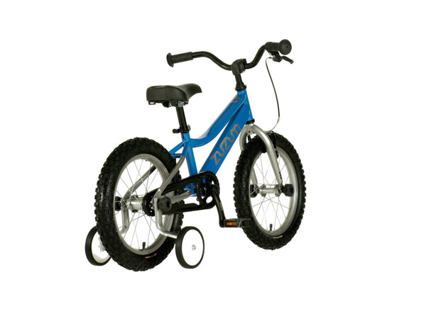 Bicikl kids zuzum 16" 9" v-brake  kontra 105-125cm (16") plavi sjaj uv