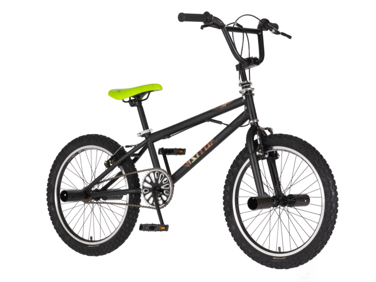 Bicikl bmx scout bmx 20" 10" v-brake  142-165cm (s) crni polu mati