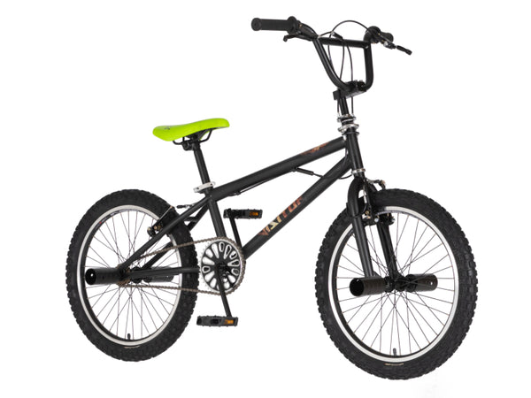 Bicikl bmx scout bmx 20" 10" v-brake  142-165cm (s) crni polu mati