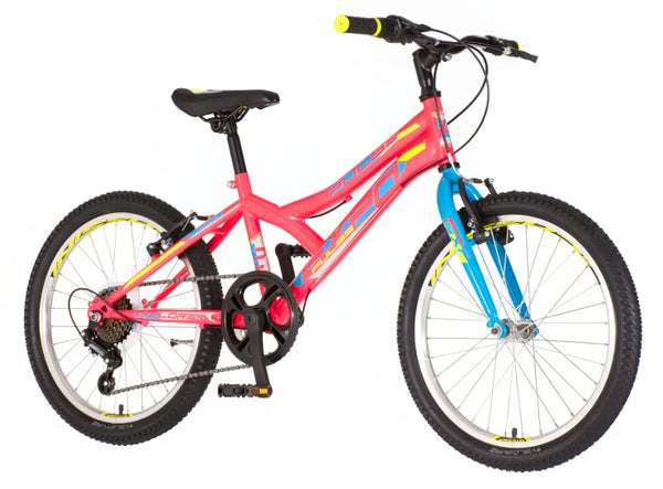 Bicikl junior 20 explorer spy 20" 11" v-brake  6 brzina 120-142cm (xxs) crveni