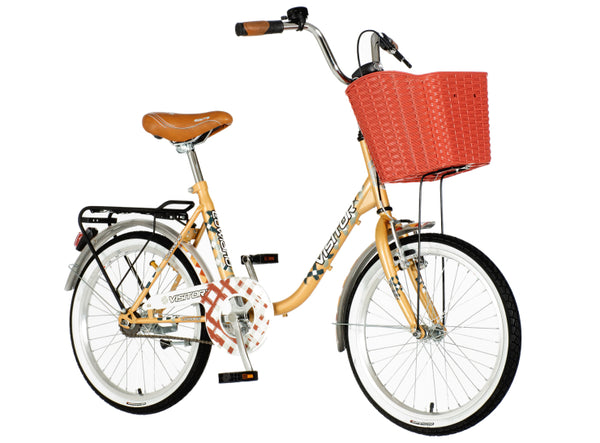 Bicikl city visitor lowland 20" 15" v-brake  kontra favorit 142-165cm (s) žuti