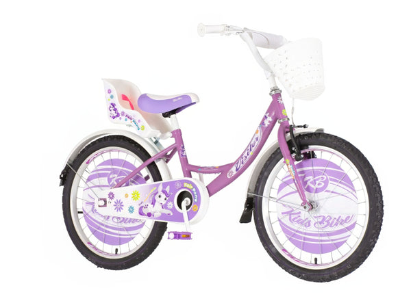 Bicikl kids visitor pony 20" 10" v-brake kontra 115-135cm (20") ljubičasti perla