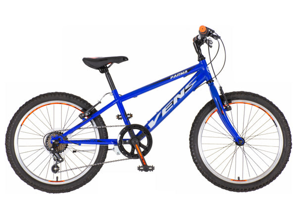 Bicikl junior 20 venssini parma 20" 11" v-brake  6 brzina 120-142cm (xxs) plavi