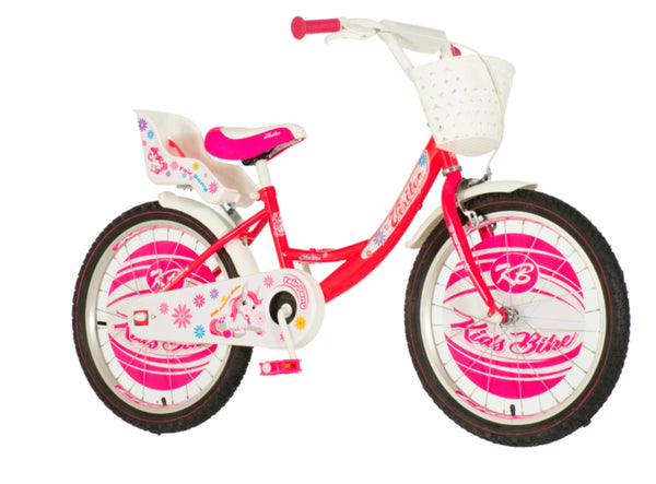Bicikl kids visitor fairpony 20" 10" v-brake  kontra 115-135cm (20") crveni