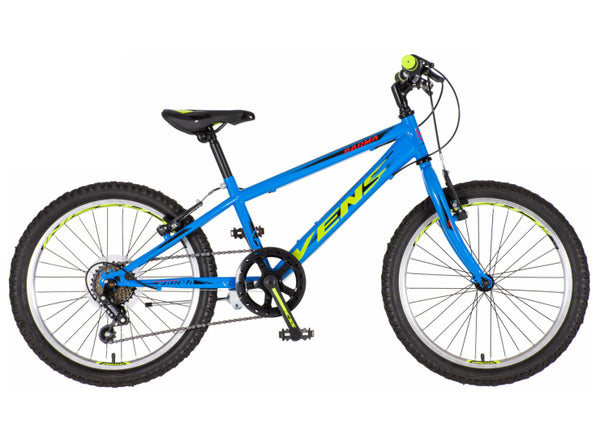 Bicikl junior 20 venssini parma 20" 11" v-brake  6 brzina 120-142cm (xxs) plavi