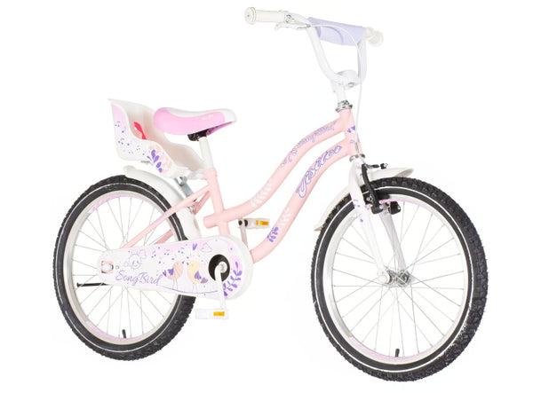 Bicikl kids visitor songbird 20" 11" v-brake  kontra 115-135cm (20") roze