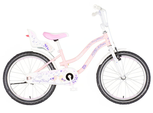 Bicikl kids visitor songbird 20" 11" v-brake  kontra 115-135cm (20") roze