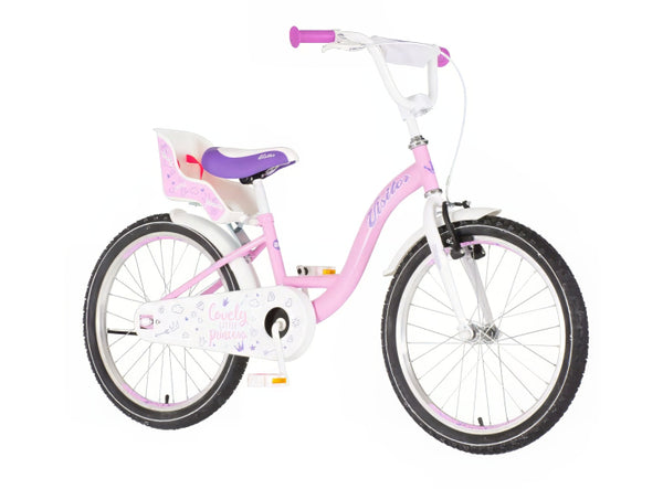 Bicikl kids visitor liloo 20" 10" v-brake  kontra 115-135cm (20") roze