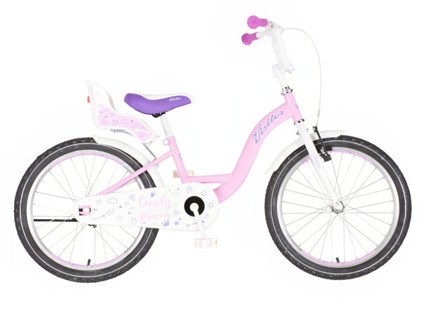 Bicikl kids visitor liloo 20" 10" v-brake  kontra 115-135cm (20") roze