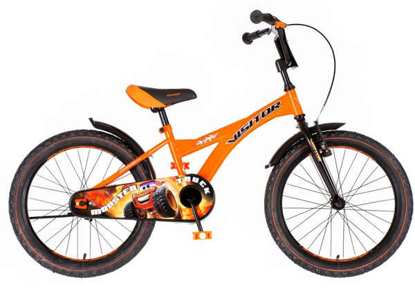 Bicikl kids visitor truck 20" 10" v-brake  kontra 115-135cm (20") neon narandžasti uv