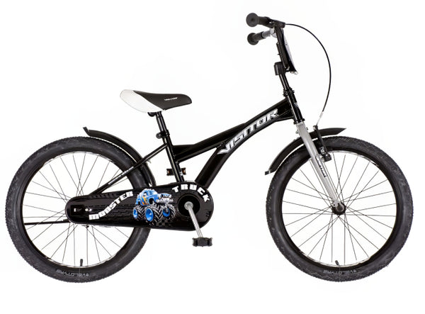 Bicikl kids visitor truck 20" 10" v-brake  kontra 115-135cm (20") crno sivi