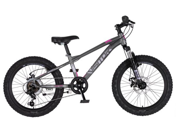 Bicikl junior 20 visitor cascade 20" amortizer 11" prednji i zadnji disk 6 brzina 115-135cm (20") si