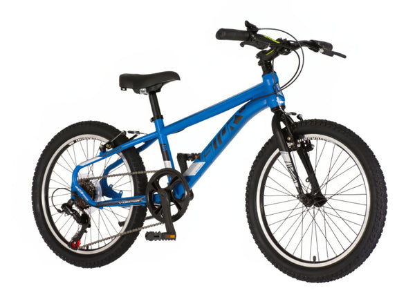 Bicikl junior 20 visitor radiance 20" 11" v-brake  6 brzina 120-142cm (xxs) plavi