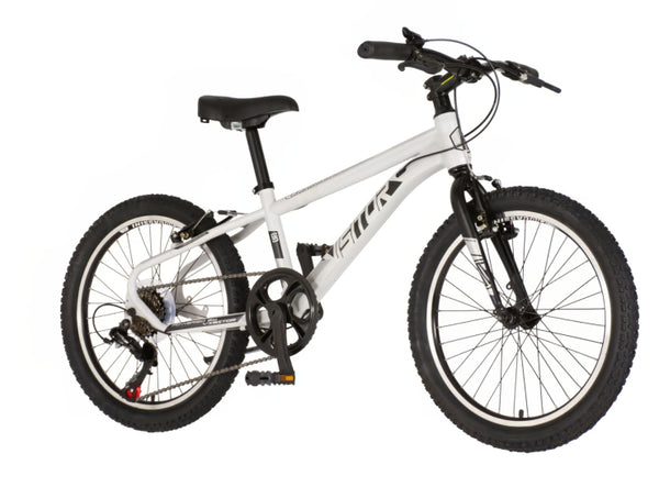 Bicikl junior 20 visitor radiance 20" 11" v-brake  6 brzina 120-142cm (xxs) sivi