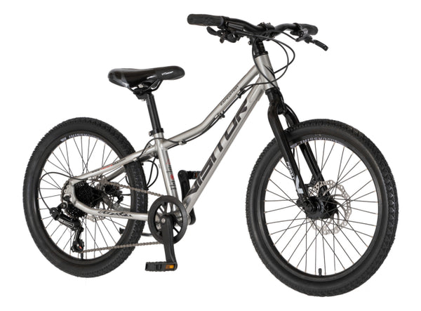 Bicikl junior 20 visitor proxy 8k d2h 20" tvrda alu 11" disk hidraulika 8 brzina 115-135cm (20") sre
