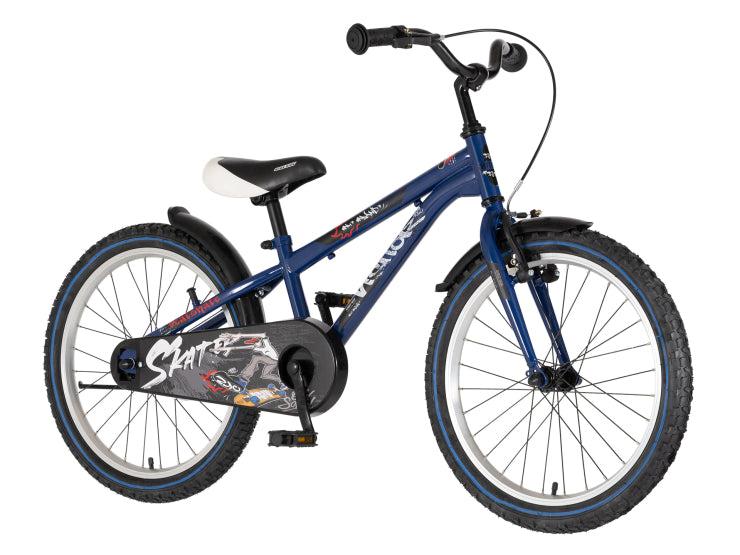 Bicikl kids visitor beatskate 20" 10" v-brake  kontra 115-135cm (20") plavi perla