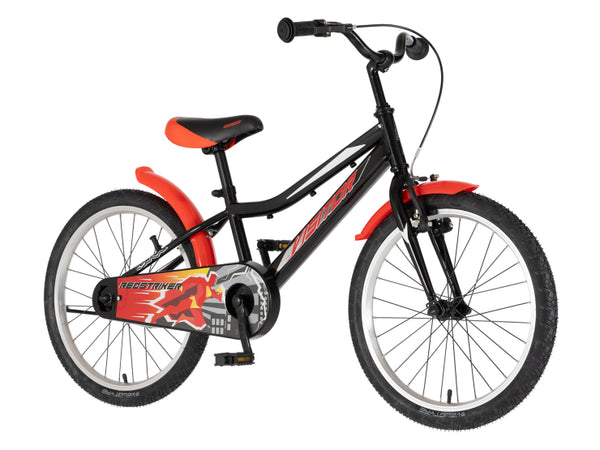 Bicikl kids visitor redstriker 20" 10" v-brake  kontra 115-135cm (20") crno crveni