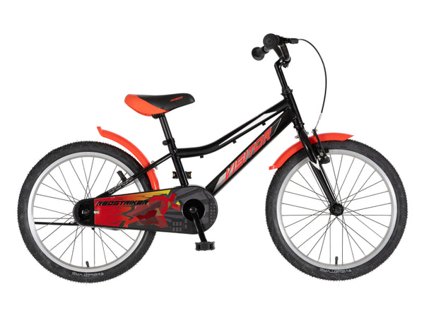 Bicikl kids visitor redstriker 20" 10" v-brake  kontra 115-135cm (20") crno crveni
