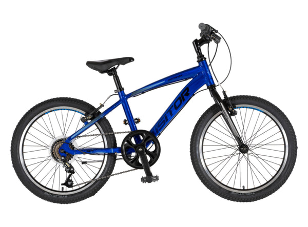 Bicikl junior 20 visitor fox roll alu 20" tvrda alu 12" v-brake  6 brzina 132-155cm (xs) plavi perla