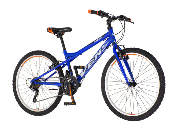 Bicikl junior 24 venssini parma 24" 13" v-brake  18 brzina 155-178cm (s/m) plavi