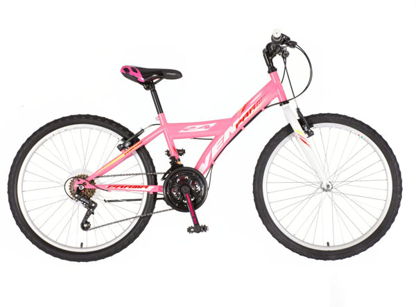 Bicikl junior 24 venssini parma 24" 13" v-brake  18 brzina 132-155cm (xs) roze