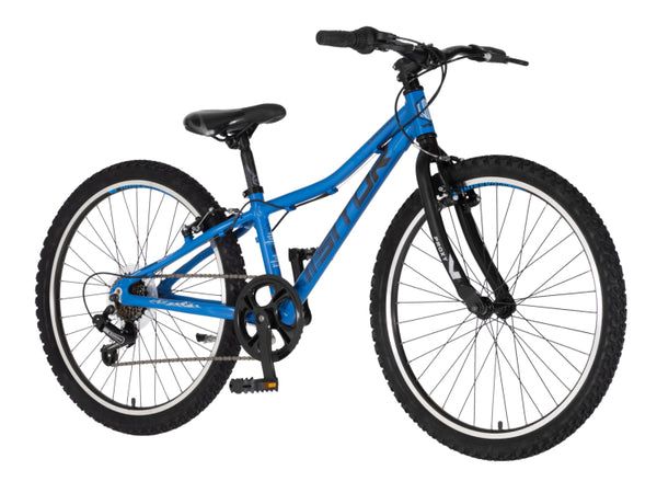 Bicikl junior 24 visitor proxy start 2.0 24" tvrda alu 11" v-brake  7 brzina 132-155cm (xs) plavi