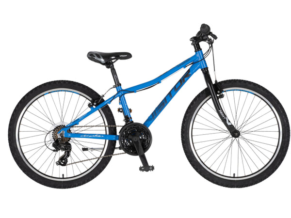 Bicikl junior 24 visitor proxy start 2.1 24" tvrda alu 13" v-brake  21 brzina 142-165cm (s) plavi