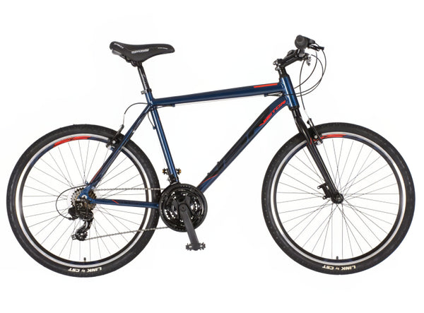 Bicikl mtb visitor nitro 26" alu 21" v-brake   21 brzina 175-193cm (xl) plavi