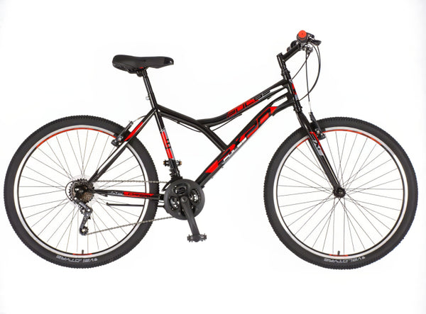 Bicikl mtb explorer spy 26" 19" v-brake  18 brzina 158-175cm (m) crno crveni