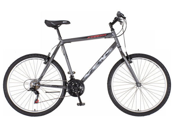 Bicikl mtb venssini forza 26" 22" v-brake   21 brzina 175-193cm (xl) sivi