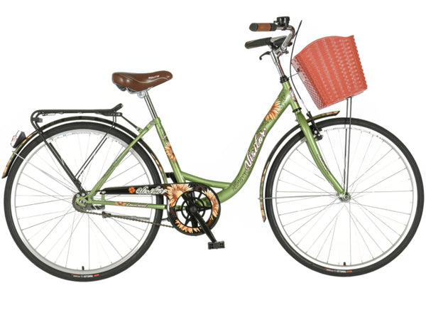 Bicikl city visitor lowland 26x1.3/8" 16" v-brake kontra favorit 155-178cm (s/m) zeleni