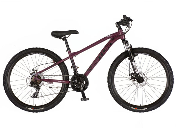 Bicikl mtb visitor cascade 26" amortizer 14" disk dupli 21 brzina 142-165cm (s) bordo
