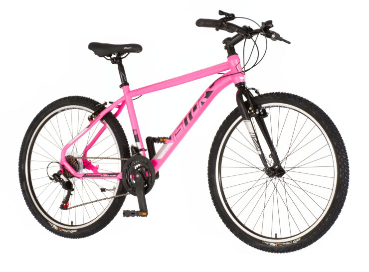 Bicikl mtb visitor radiance 26" 17" v-brake  21 brzina 167-192cm (l/xl) roze