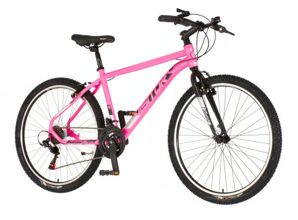 Bicikl mtb visitor radiance 26" 17" v-brake  21 brzina 167-192cm (l/xl) roze