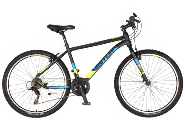 Bicikl mtb visitor radiance 26" 17" v-brake  21 brzina 167-192cm (l/xl) crno žuti