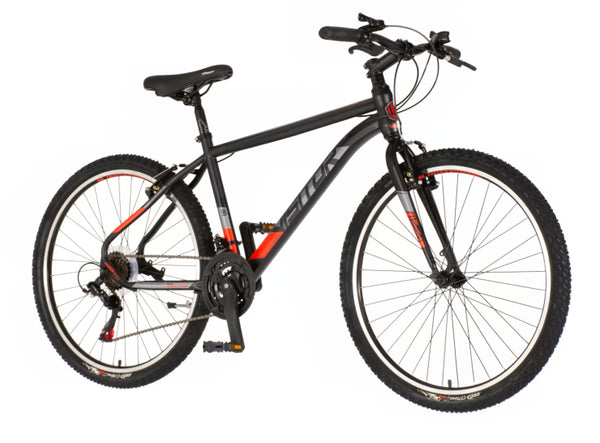 Bicikl mtb visitor radiance 26" 17" v-brake  21 brzina 167-192cm (l/xl) crno crveni