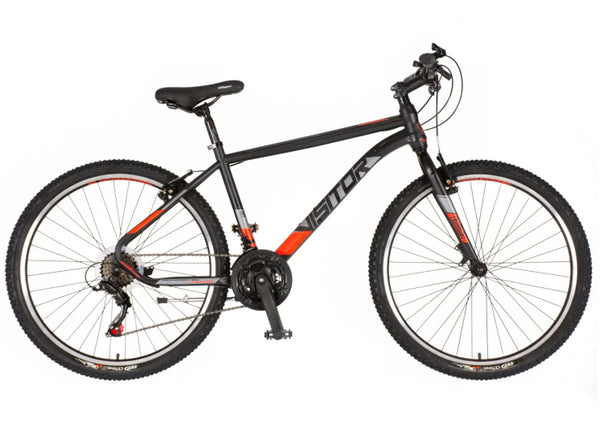 Bicikl mtb visitor radiance 26" 17" v-brake  21 brzina 167-192cm (l/xl) crno crveni