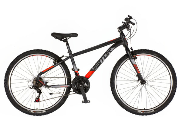 Bicikl mtb visitor radiance 26" 14" v-brake   21 brzina 158-175cm (m) crno crveni