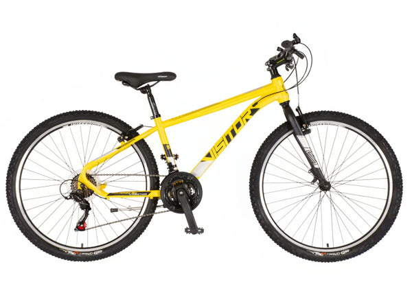 Bicikl mtb visitor radiance 26" 14" v-brake  21 brzina 158-175cm (m) žuti