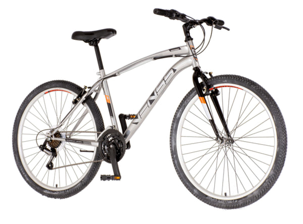 Bicikl mtb venssini arcadia 26" 17" v-brake  18 brzina 158-175cm (m) srebrni