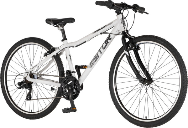 Bicikl mtb visitor proxy start 2.1 26" tvrda alu 13" v-brake   21 brzina 132-155cm (xs) belo crni