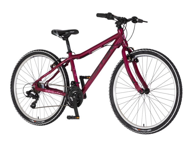 Bicikl mtb visitor proxy start 2.1 26" tvrda alu 15" v-brake 21 brzina 142-165cm (s) ljubičasti