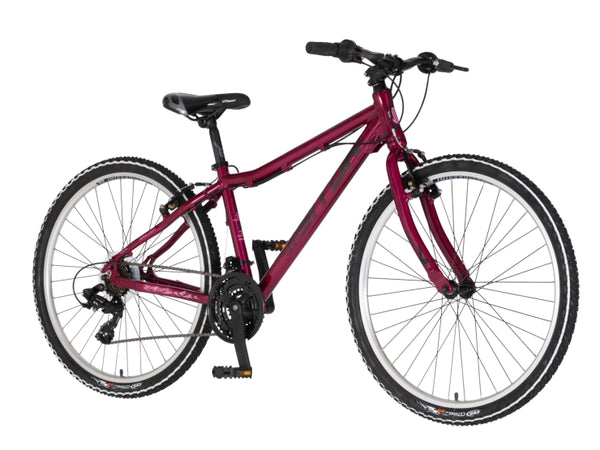 Bicikl mtb visitor proxy start 2.1 26" tvrda alu 15" v-brake 21 brzina 142-165cm (s) ljubičasti